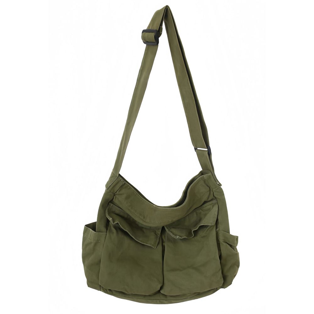 Grunge Bag Canvas Hobo Crossbody Shoulder Tote Bag And Men Large :]
